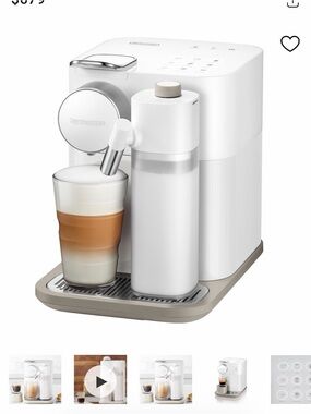 Nespresso Gran Lattissima by De'Longhi Coffee Original Capsules | White | NWOB
